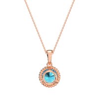 Classic Rope Solitiare Necklace