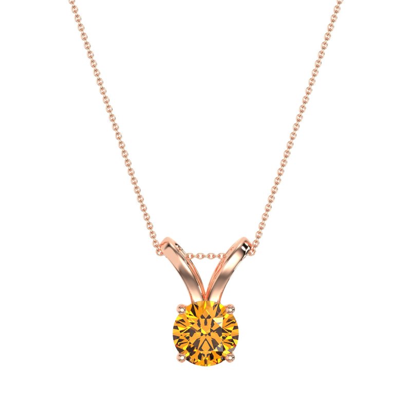 Classic Split Bail Round Necklace