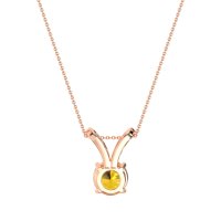 Classic Split Bail Round Necklace