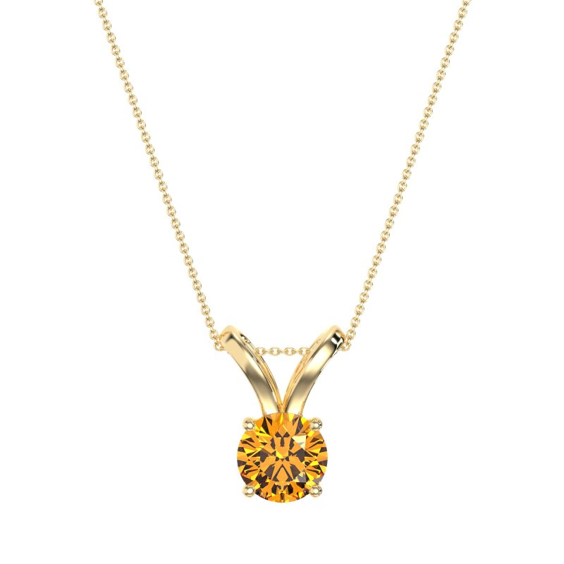 Classic Split Bail Round Necklace