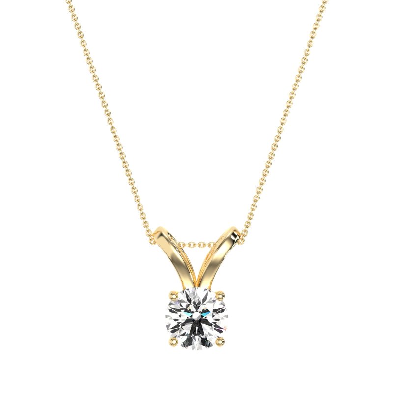 Classic Split Bail Round Necklace