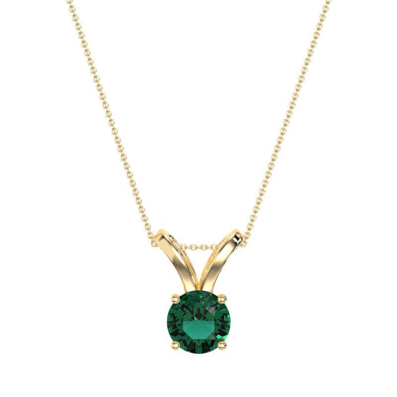 Classic Split Bail Round Necklace