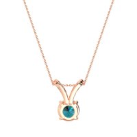 Classic Split Bail Round Necklace