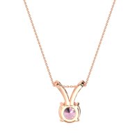 Classic Split Bail Round Necklace