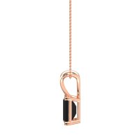 Simple Emerald Cut Necklace