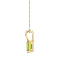 Simple Emerald Cut Necklace