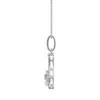 Wrap Tear Drop Dangling Necklace