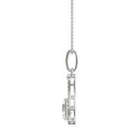 Wrap Tear Drop Dangling Necklace