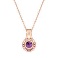Classic Halo Necklace
