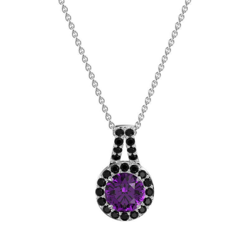 Classic Halo Necklace