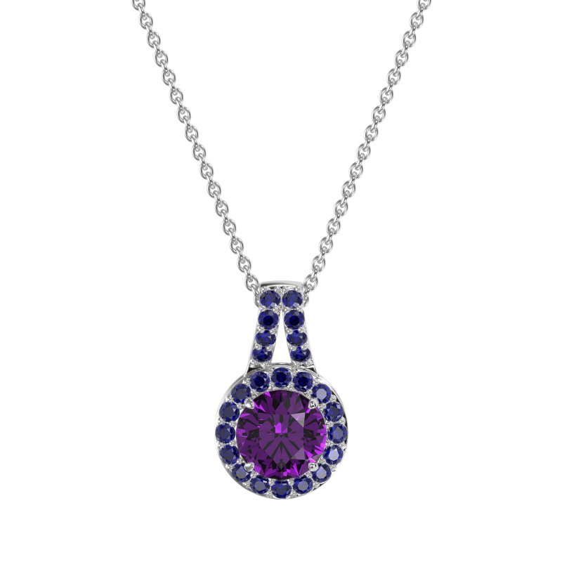 Classic Halo Necklace