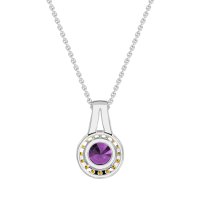 Classic Halo Necklace
