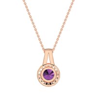 Classic Halo Necklace