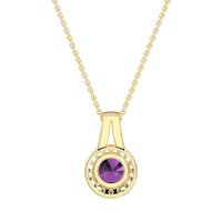 Classic Halo Necklace