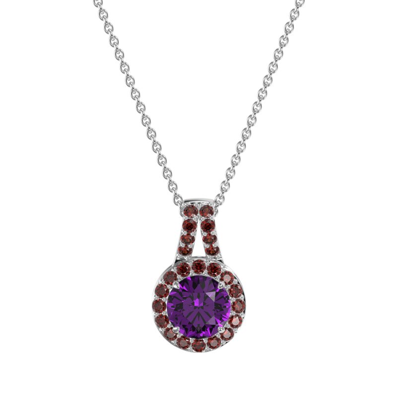 Classic Halo Necklace