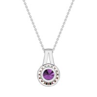Classic Halo Necklace