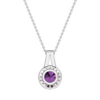 Classic Halo Necklace