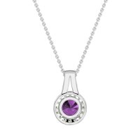 Classic Halo Necklace