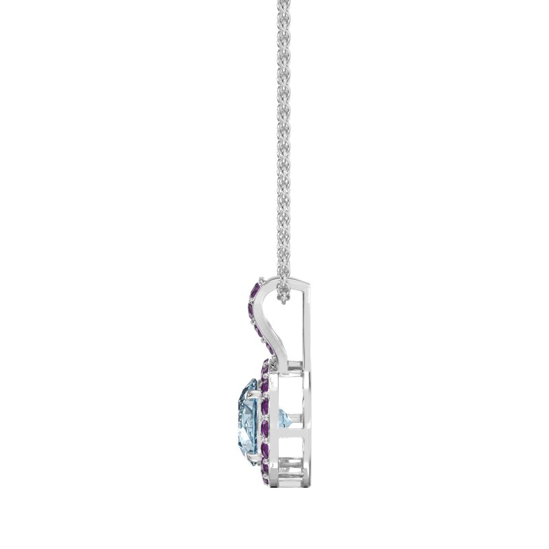Classic Halo Necklace