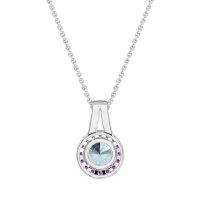 Classic Halo Necklace