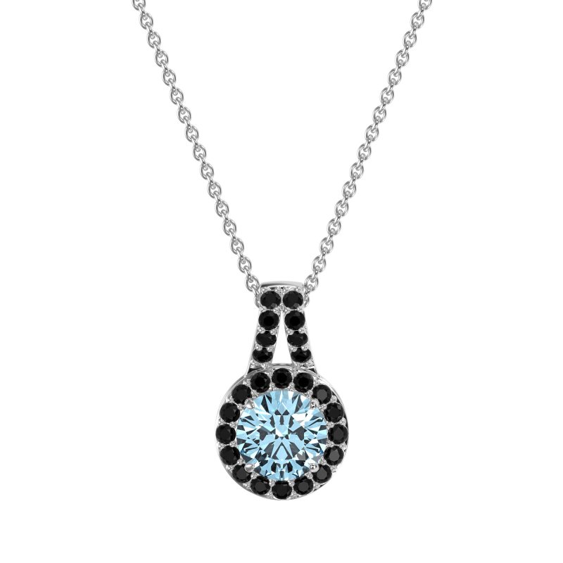 Classic Halo Necklace