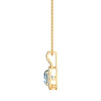 Classic Halo Necklace