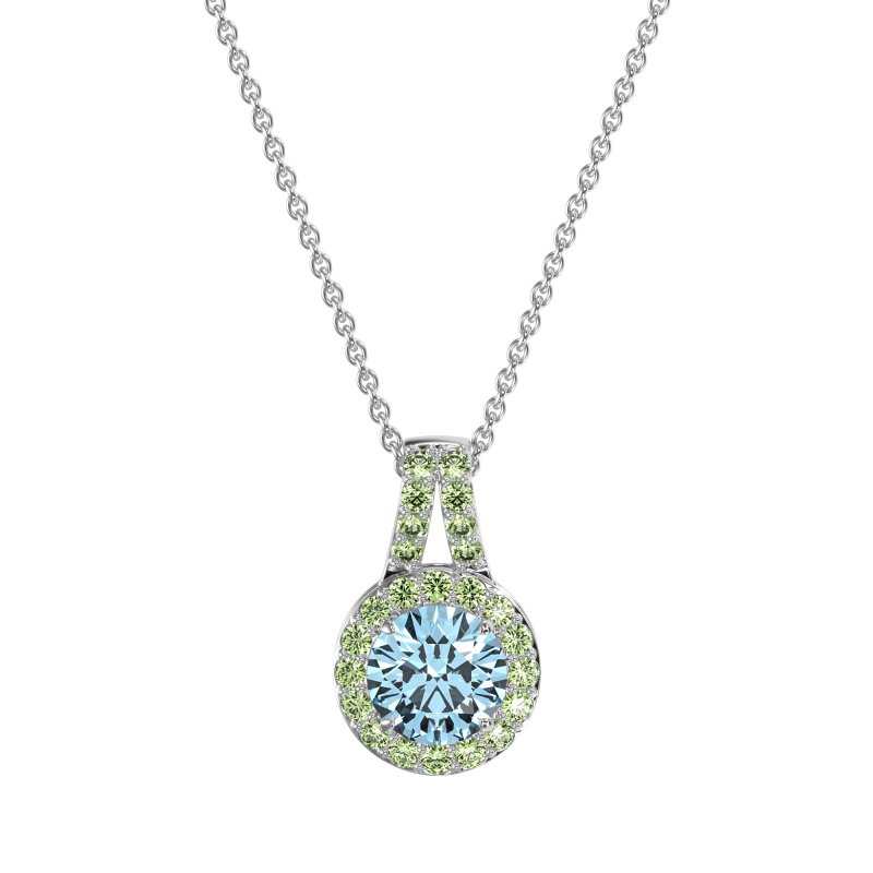 Classic Halo Necklace