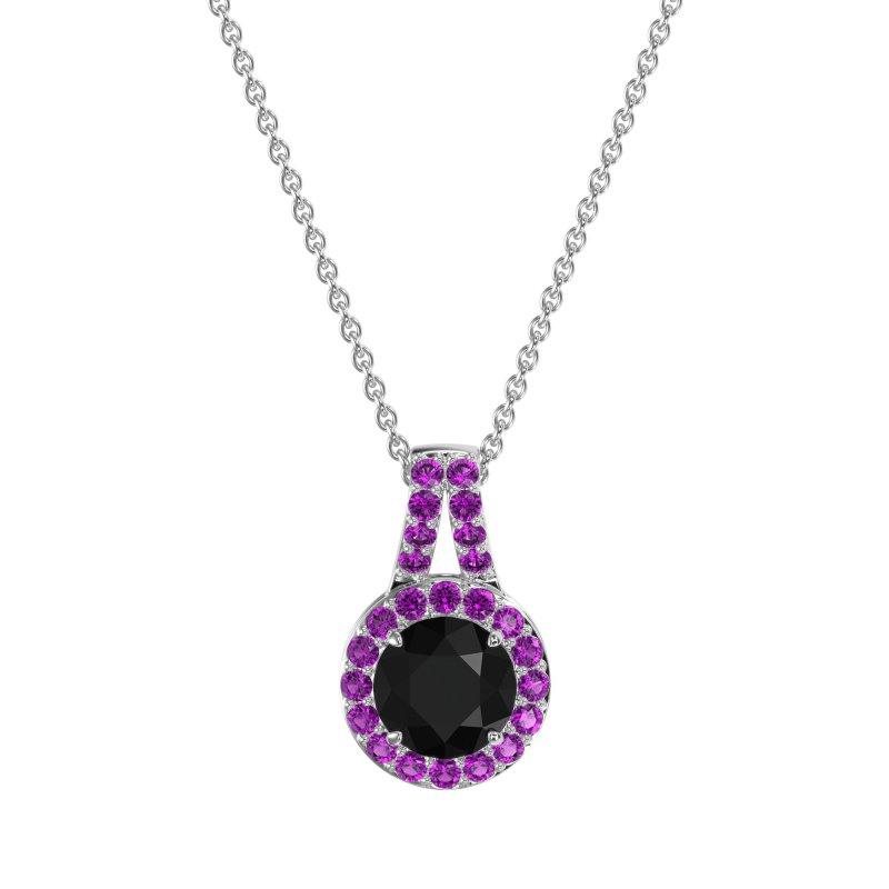 Classic Halo Necklace