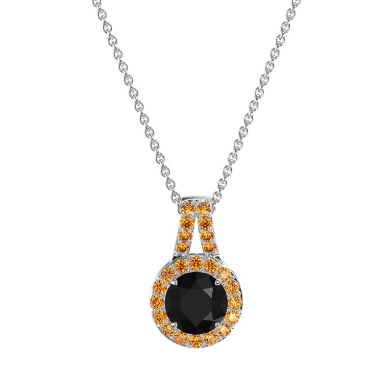 Classic Halo Necklace