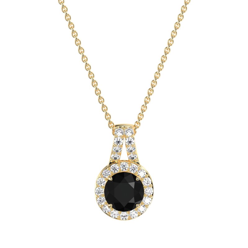 Classic Halo Necklace