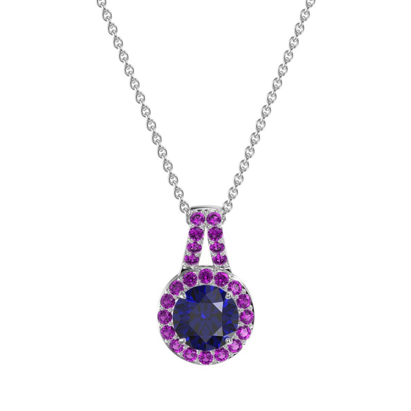 Classic Halo Necklace