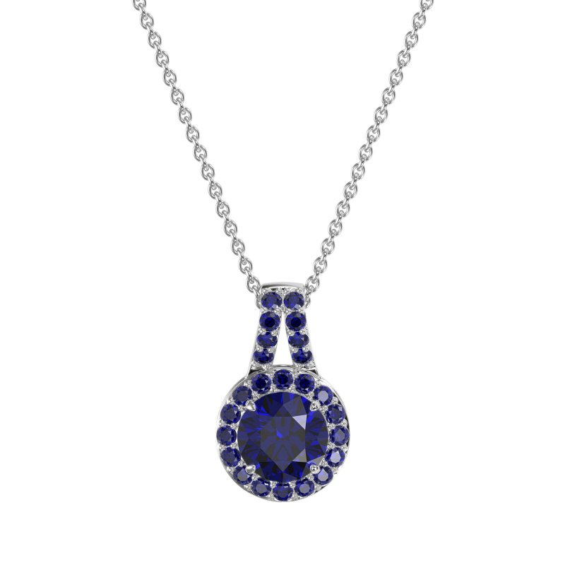 Classic Halo Necklace