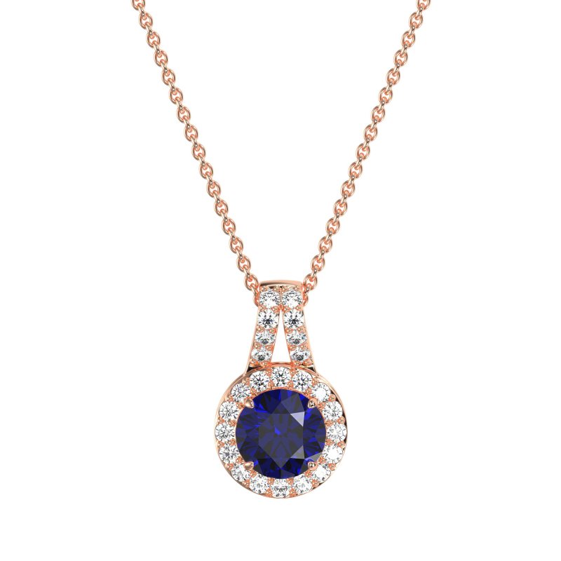 Classic Halo Necklace
