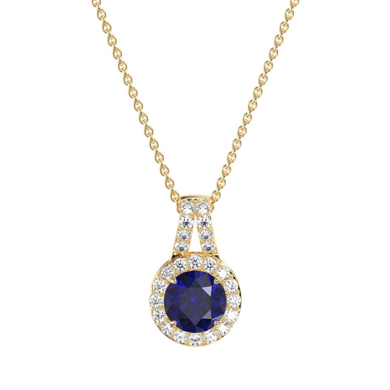 Classic Halo Necklace