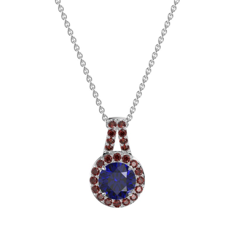 Classic Halo Necklace