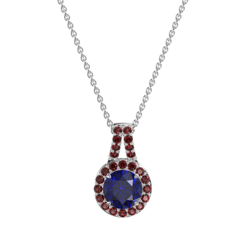 Classic Halo Necklace