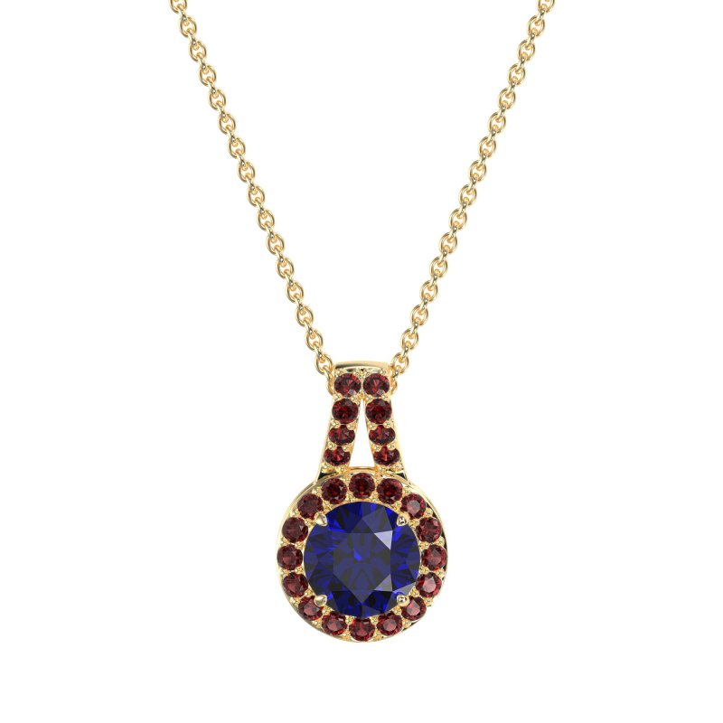 Classic Halo Necklace