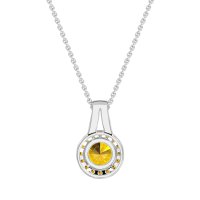 Classic Halo Necklace
