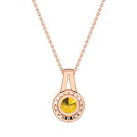 Classic Halo Necklace