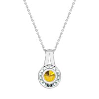 Classic Halo Necklace