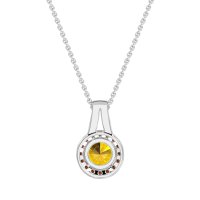 Classic Halo Necklace