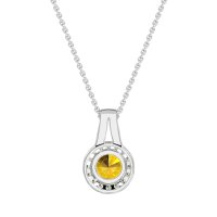 Classic Halo Necklace