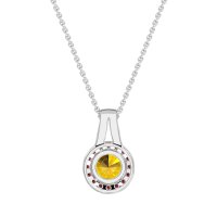 Classic Halo Necklace