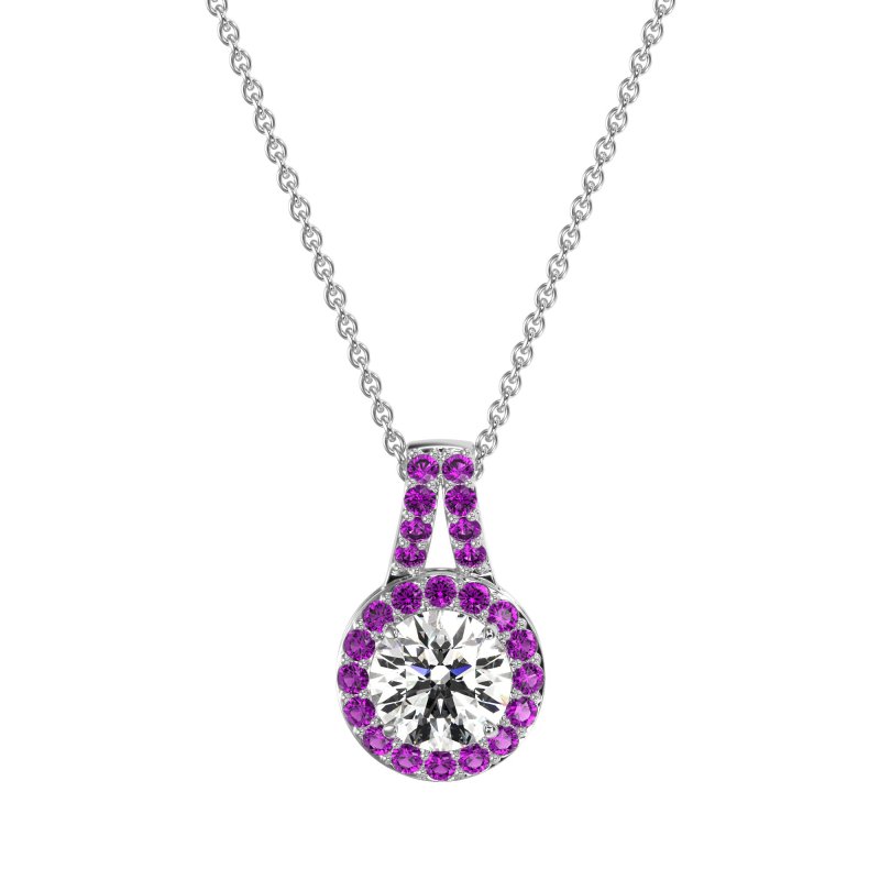 Classic Halo Necklace