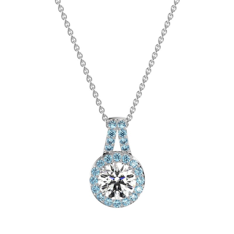 Classic Halo Necklace