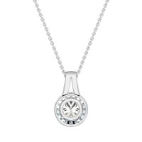 Classic Halo Necklace
