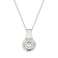 Classic Halo Necklace