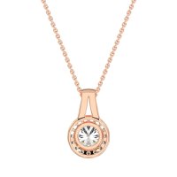 Classic Halo Necklace