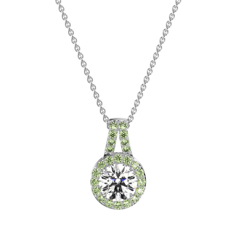 Classic Halo Necklace