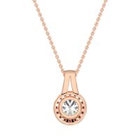 Classic Halo Necklace